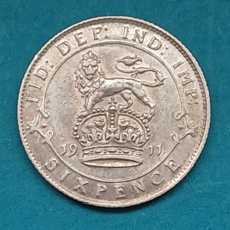 1911 Sixpence (#25)