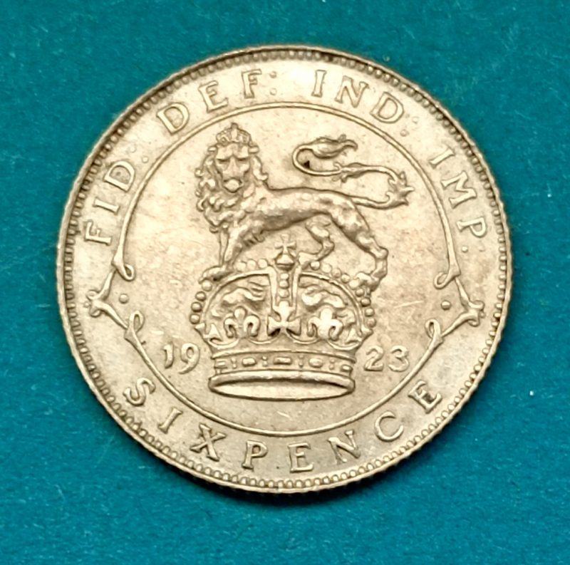 1923 Sixpence (#26)