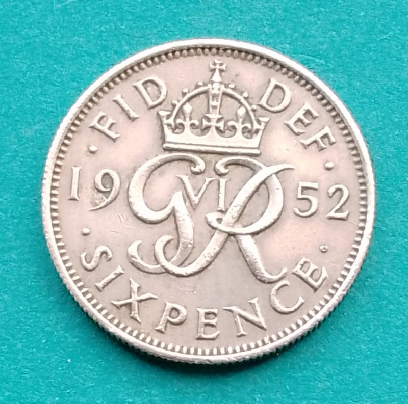1952 Sixpence (#28)
