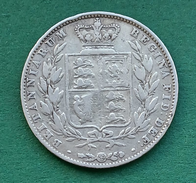 1845 Halfcrown (#46)