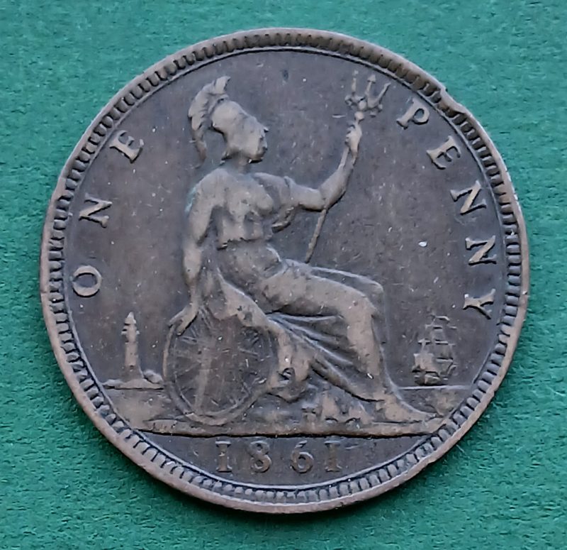 1861 Penny (#62)
