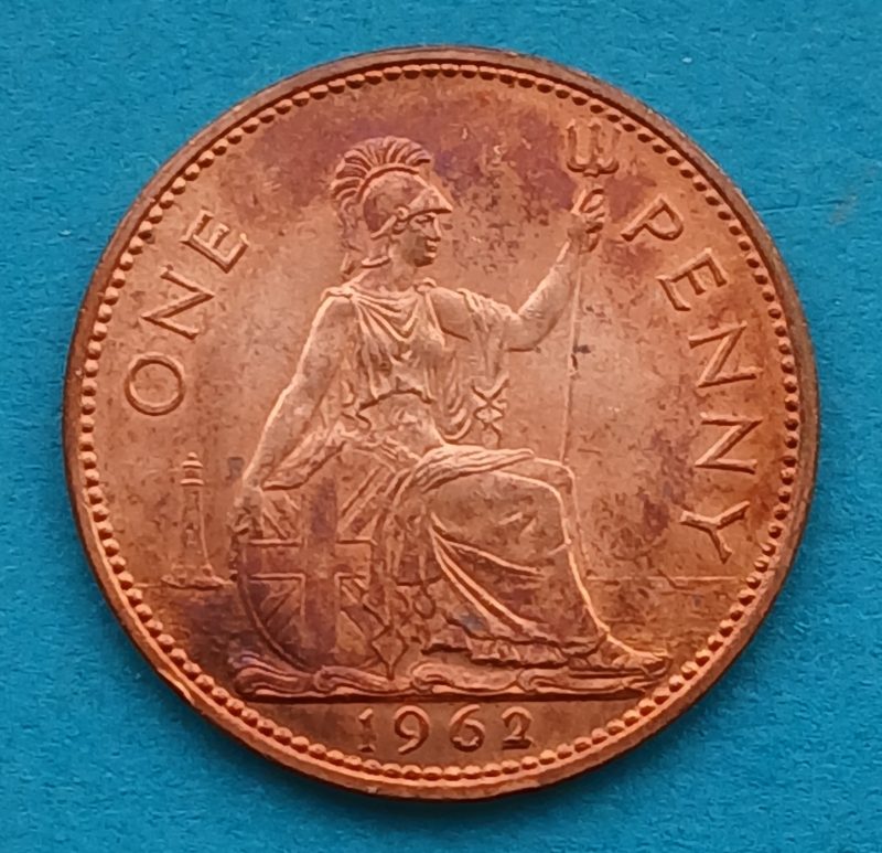 1962 Penny (#124)