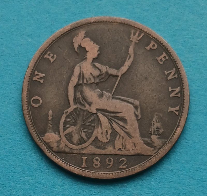 1892 Penny (#168)