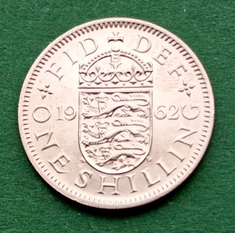 1962 (E) Shilling (#204)