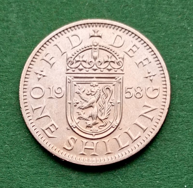 1958 (S) Shilling (#208)