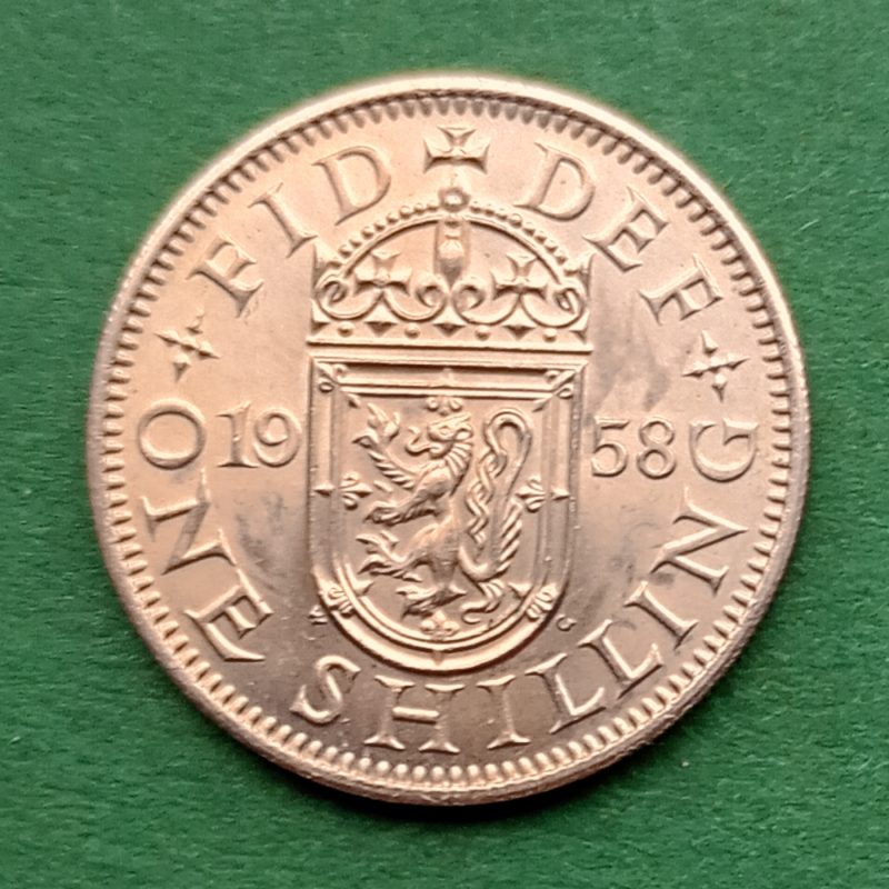 1958 (S) Shilling (#209)