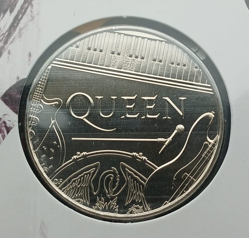 2020 ‘Queen Freddie Mercury’ £5 coin (#215)