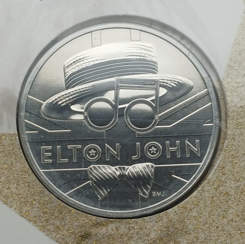 2020 ‘Elton John’ £5 coin (#218)