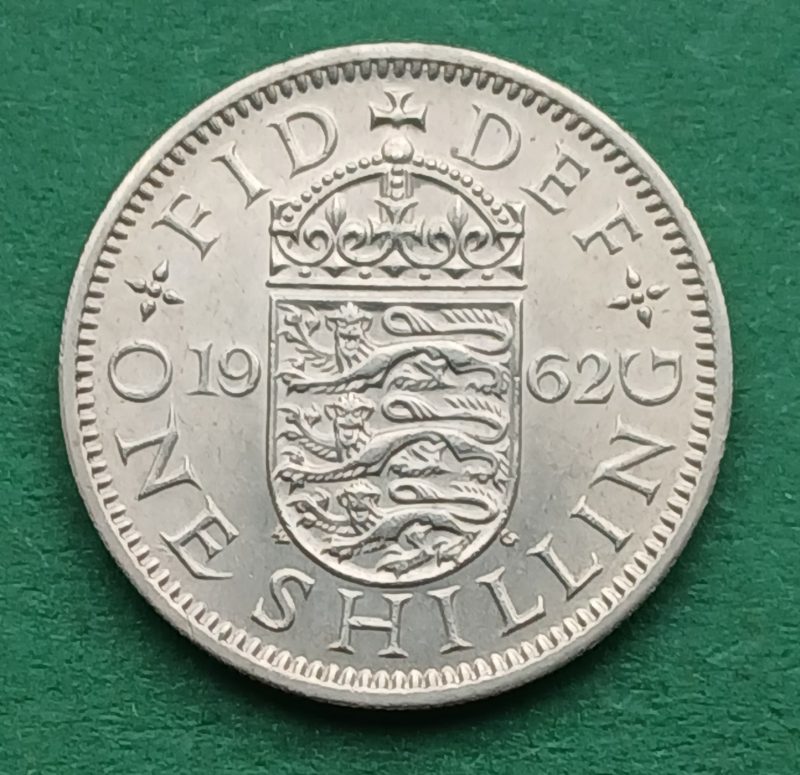 1962 (E) Shilling (#240)