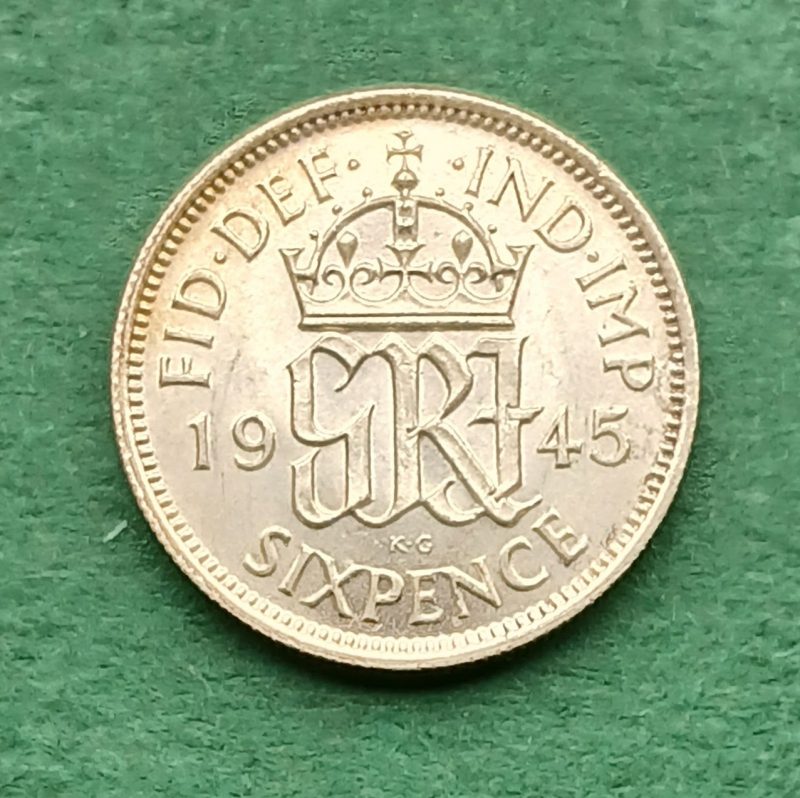 1945 Sixpence (#272)