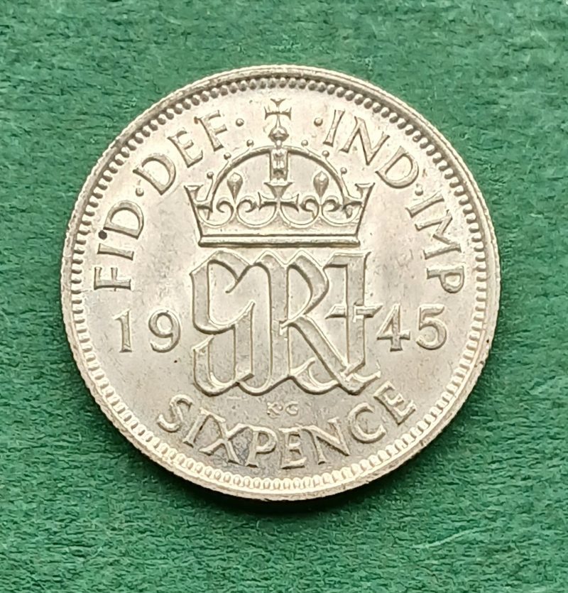 1945 Sixpence (#273)