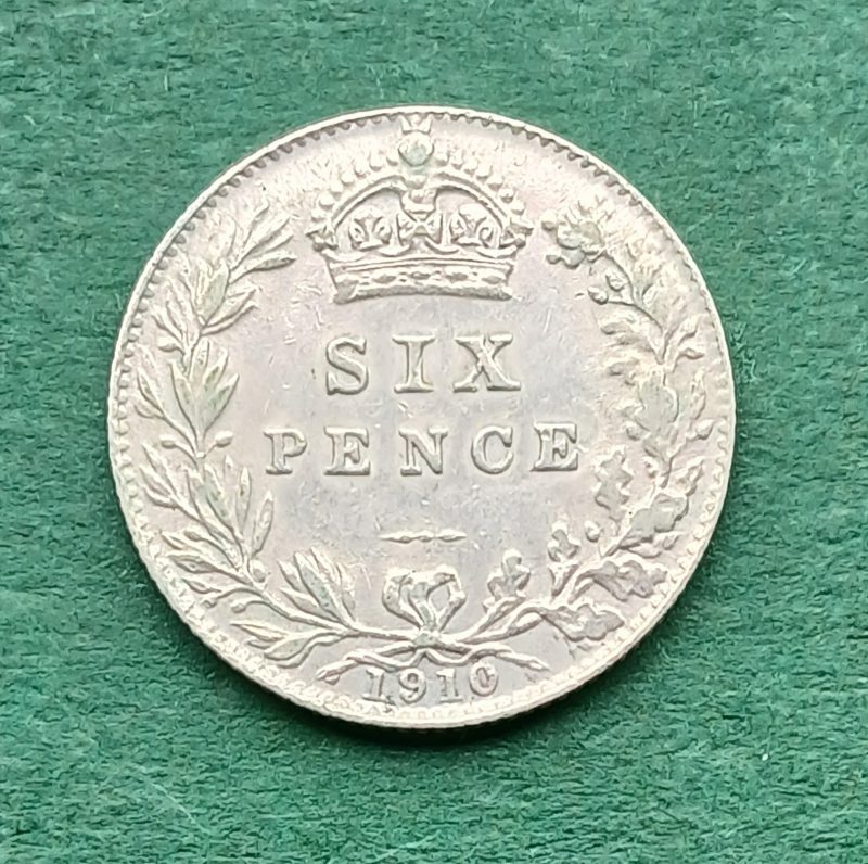 1910 Sixpence (#275)