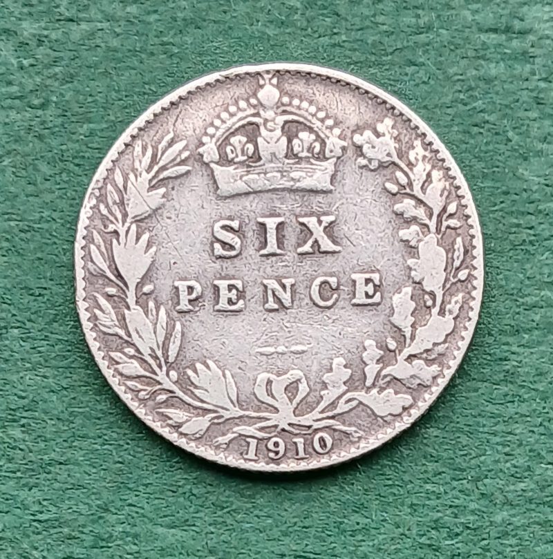 1910 Sixpence (#276)