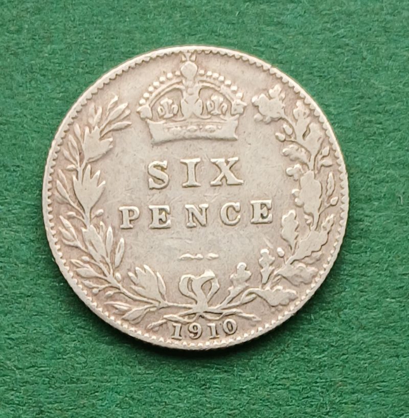 1910 Sixpence (#277)
