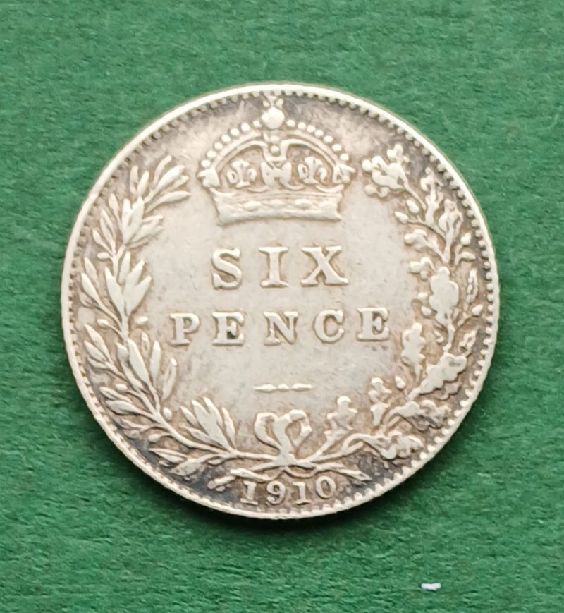 1910 Sixpence (#278)