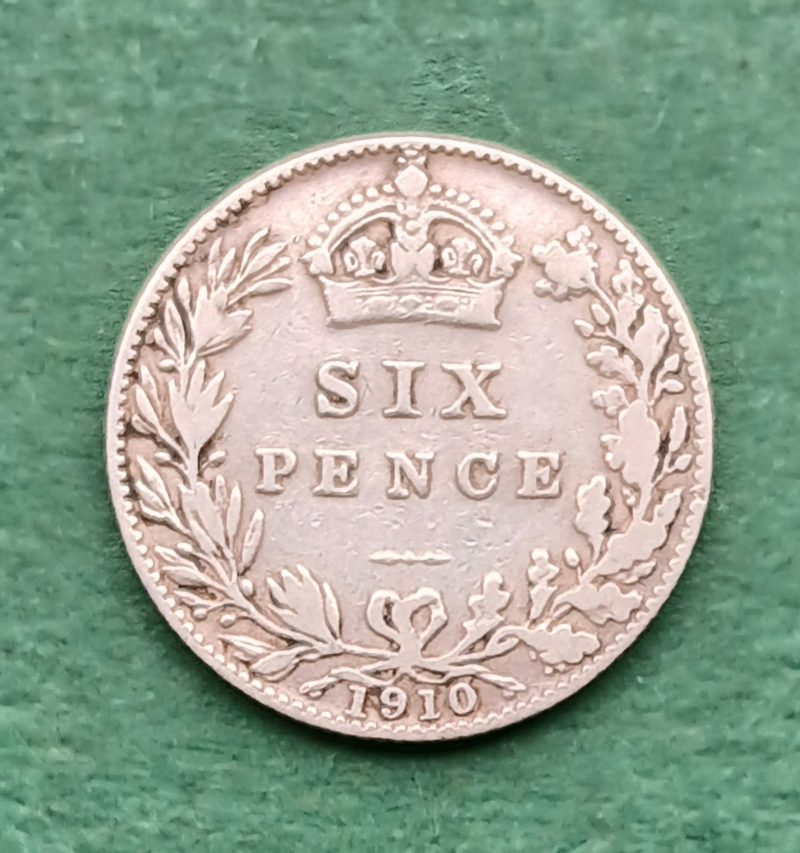 1910 Sixpence (#286)