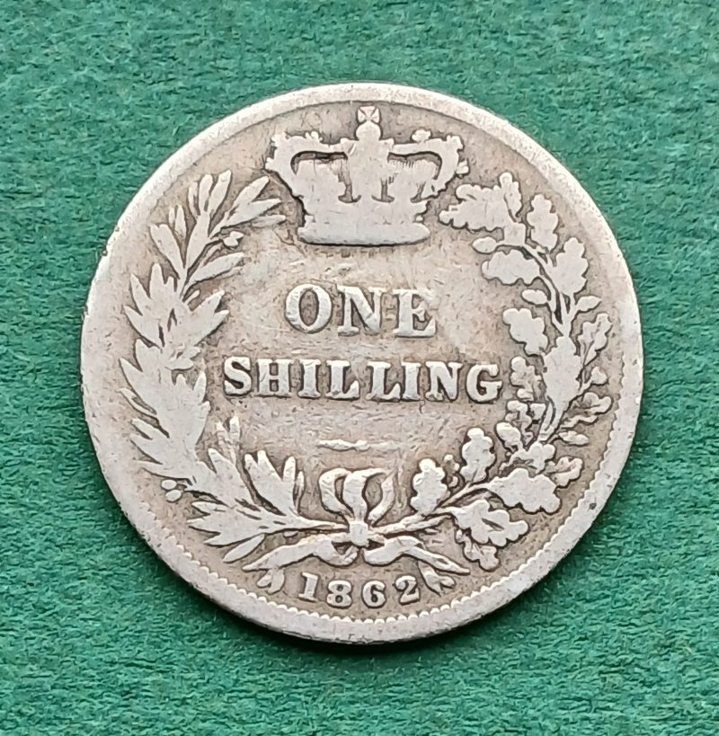 1862 Shilling (#287)