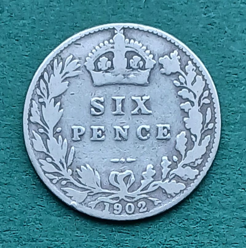 1902 Sixpence (#309)