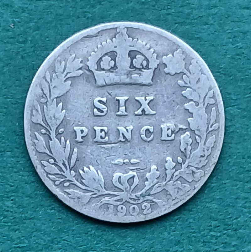 1902 Sixpence (#310)