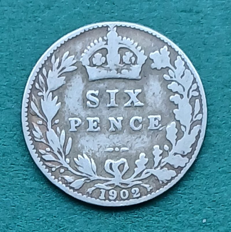 1902 Sixpence (#311)