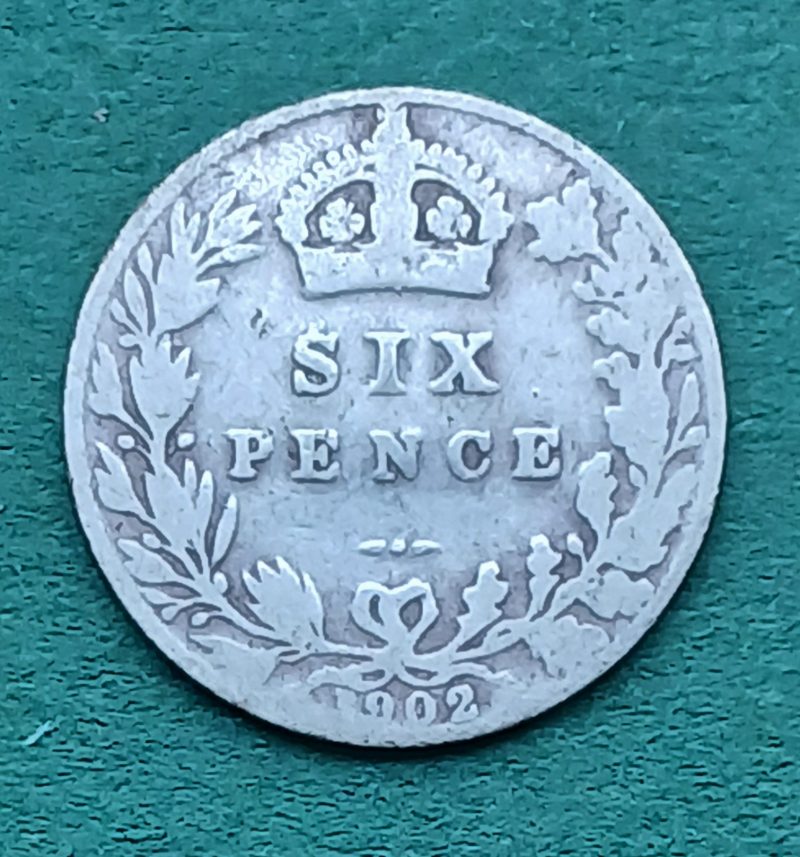 1902 Sixpence (#312)