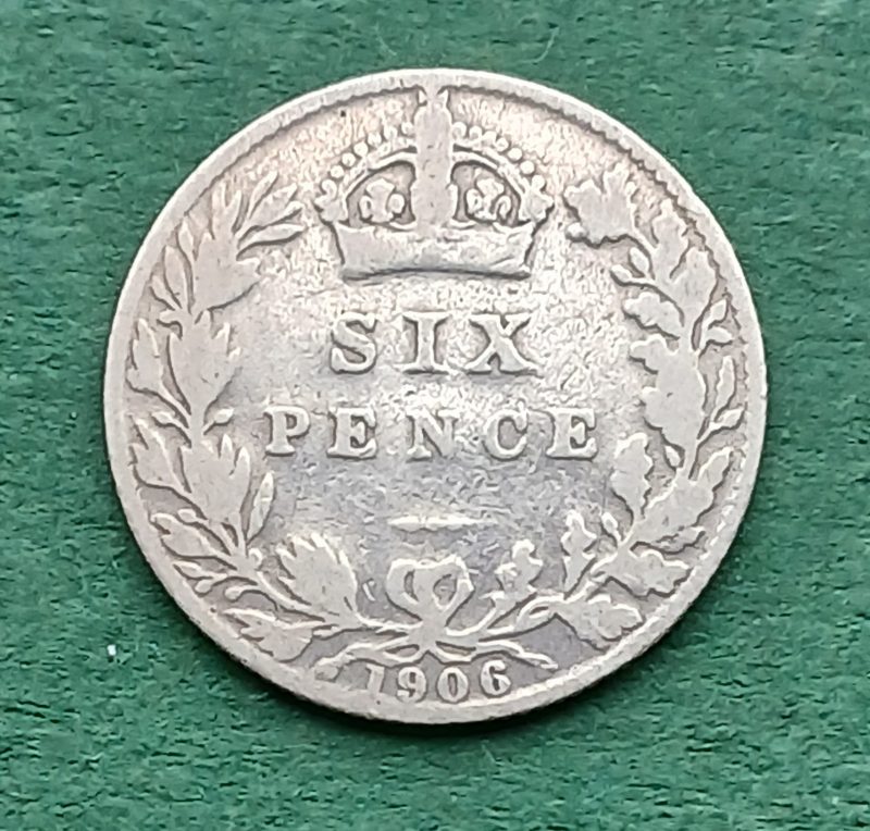 1906 Sixpence (#325)