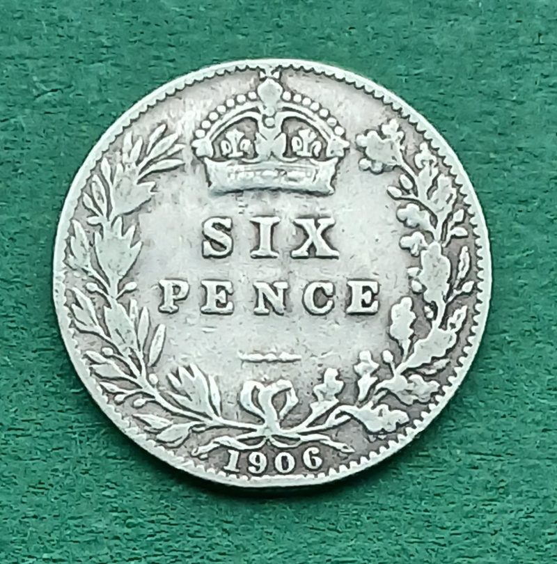1906 Sixpence (#326)
