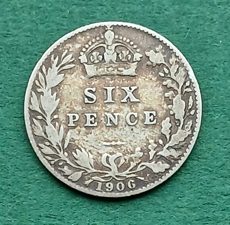 1906 Sixpence (#330)