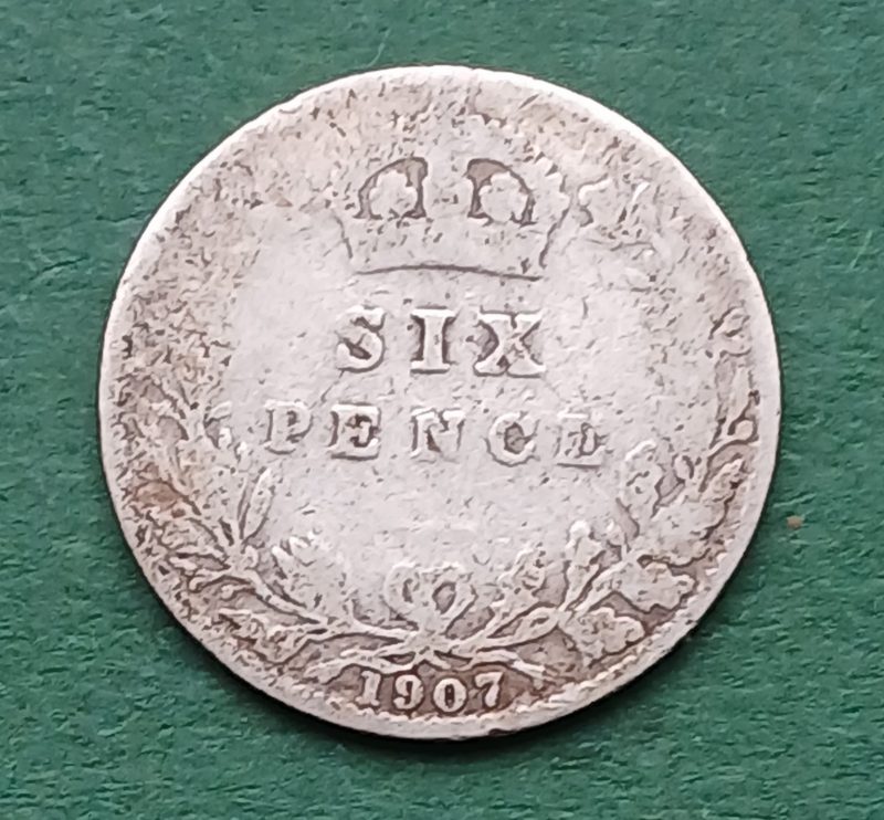 1907 Sixpence (#337)