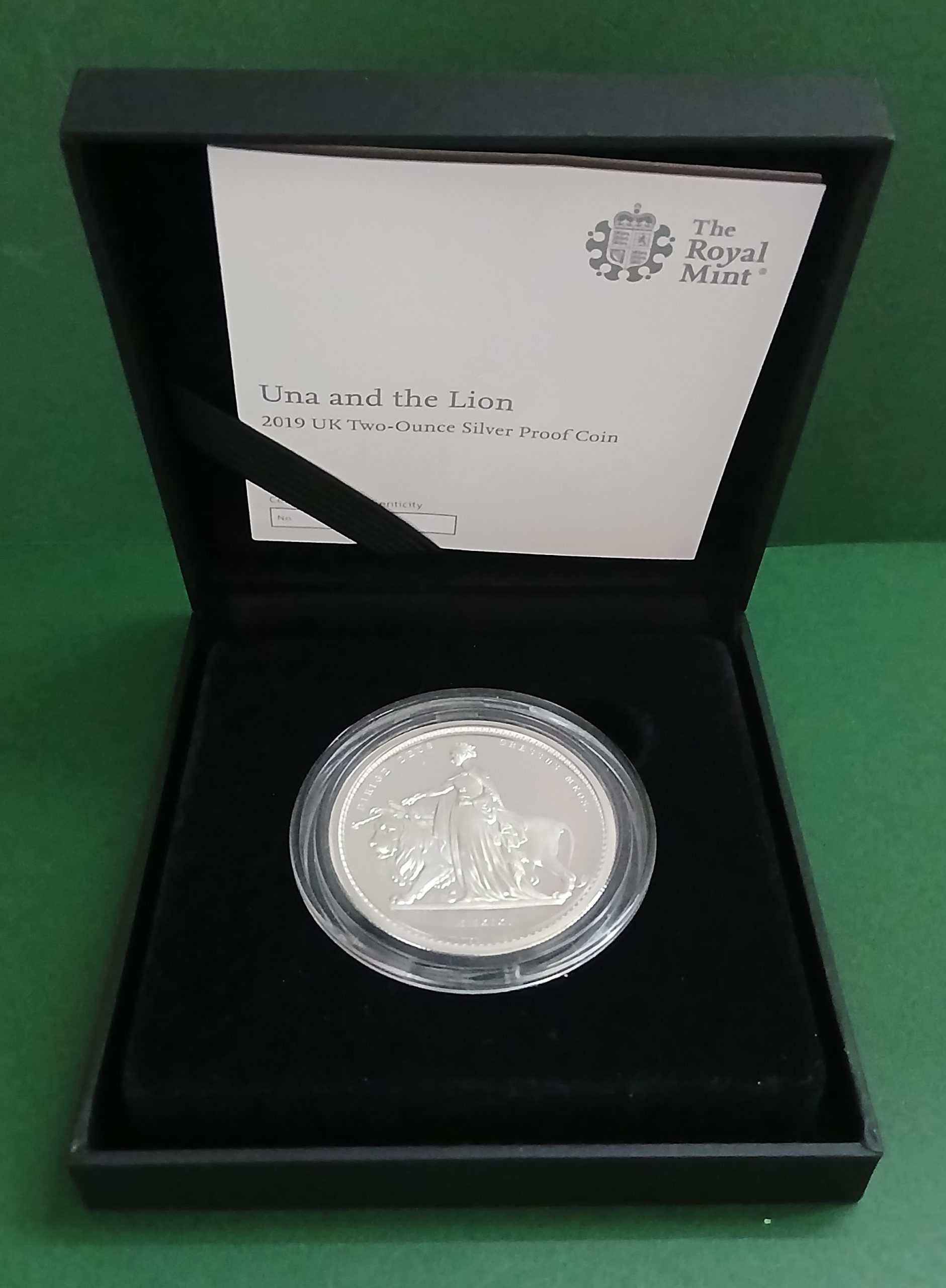 2019 2oz Silver Proof The Great Engravers William Wyon (#351)