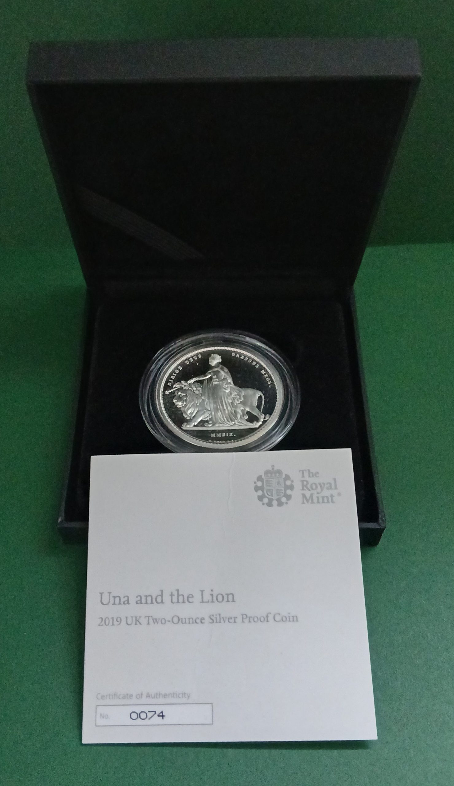 2019 2oz Silver Proof The Great Engravers William Wyon (#351)