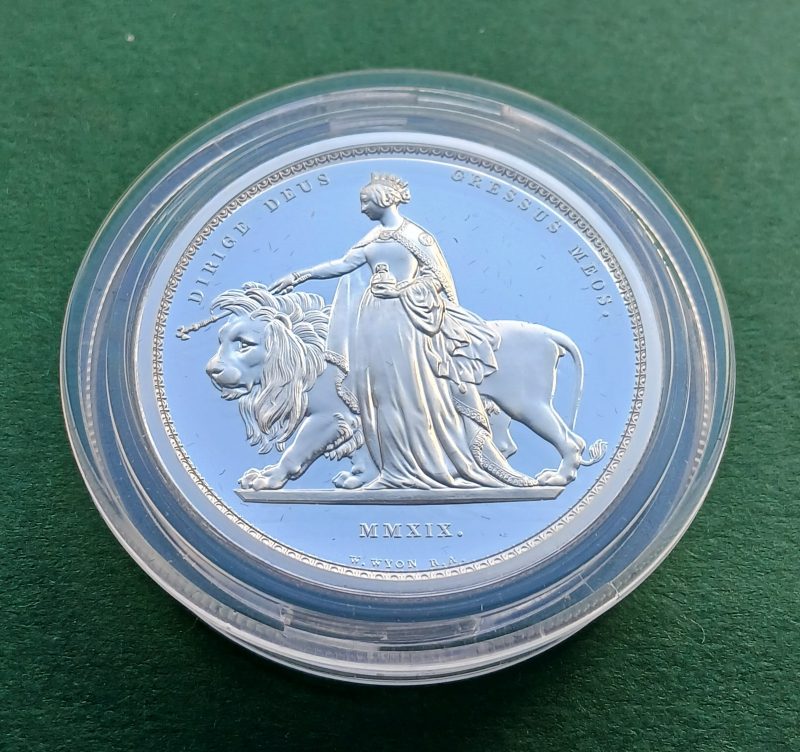 2019 2oz Silver Proof The Great Engravers  William Wyon (#351)