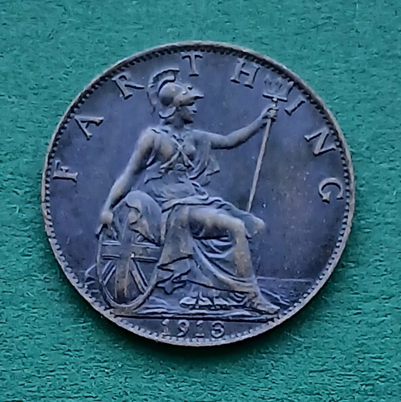1913 Farthing (#355)