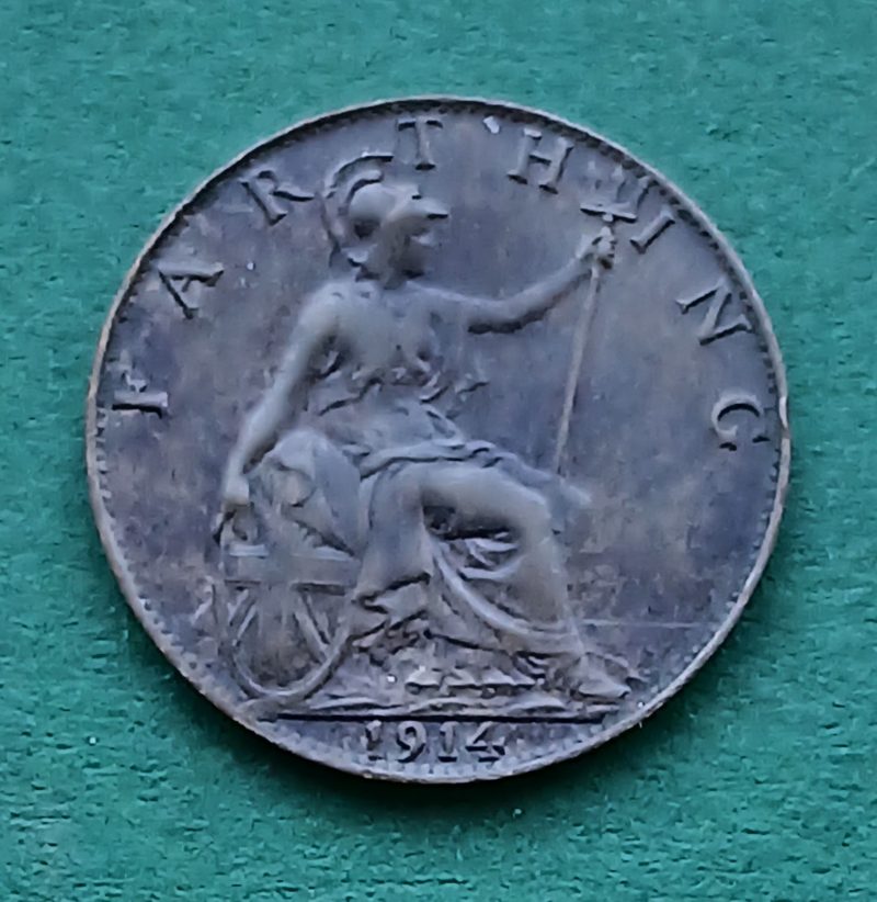1914 Farthing (#356)