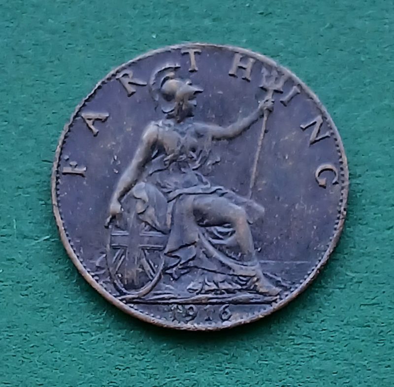 1916 Farthing (#358)