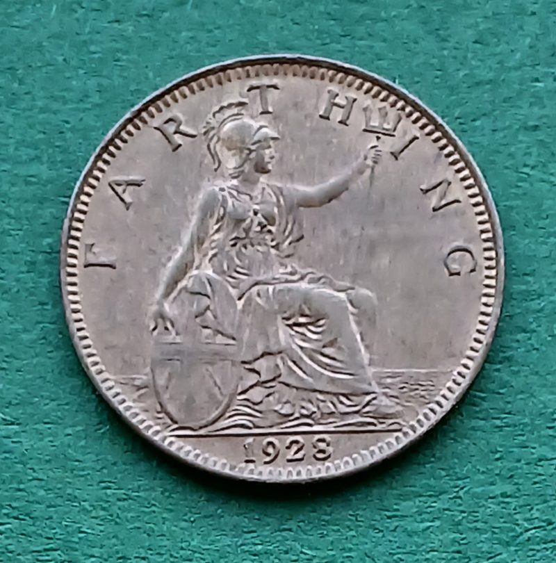 1928 Farthing (#371)