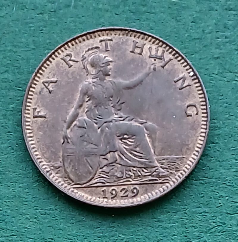 1929 Farthing (#372)