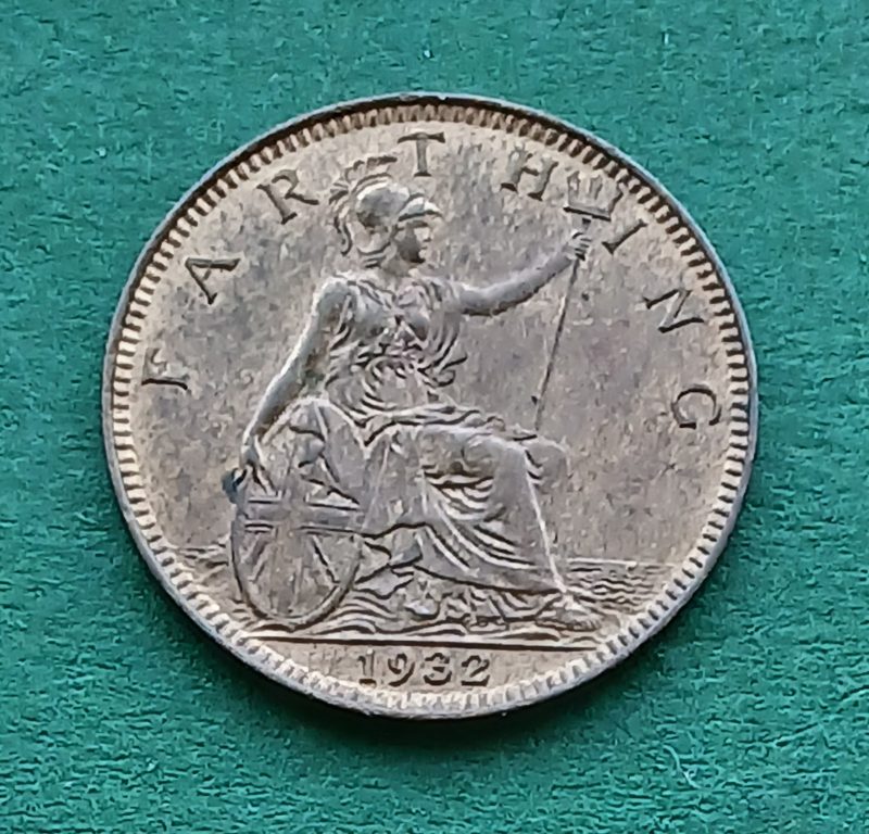 1932 Farthing (#375)