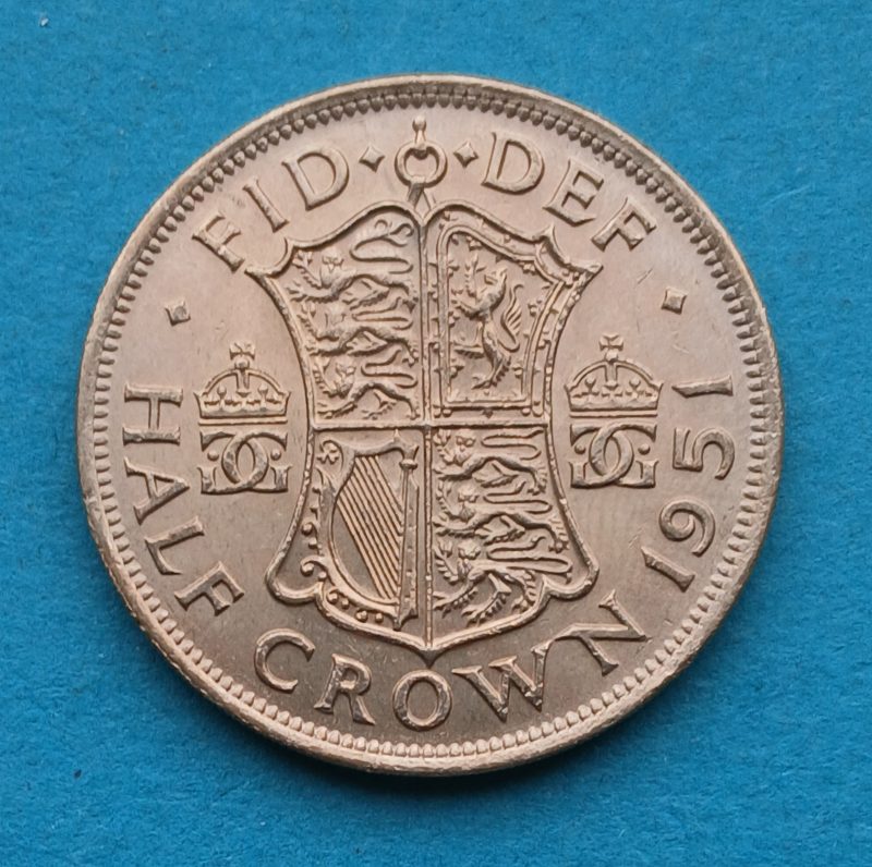 1951 Halfcrown George VI (#402)