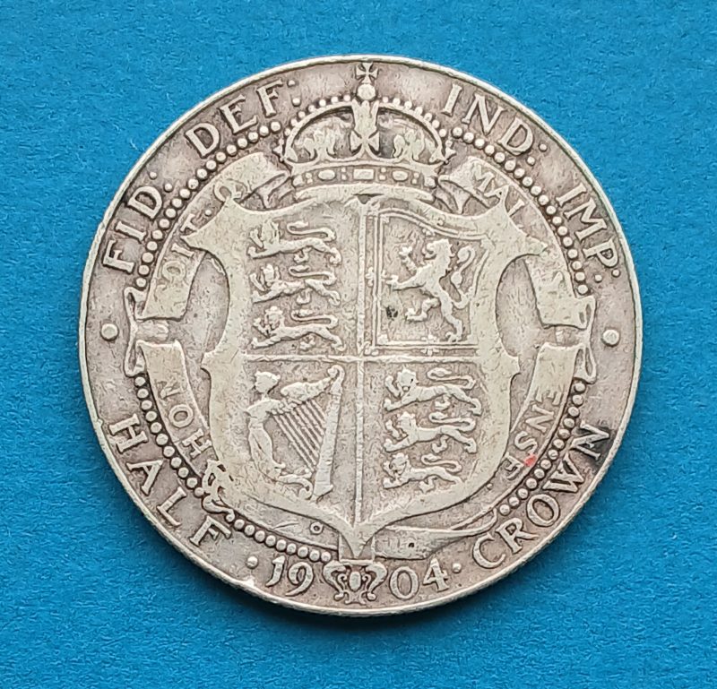 1904 Halfcrown .925 Silver (#429)
