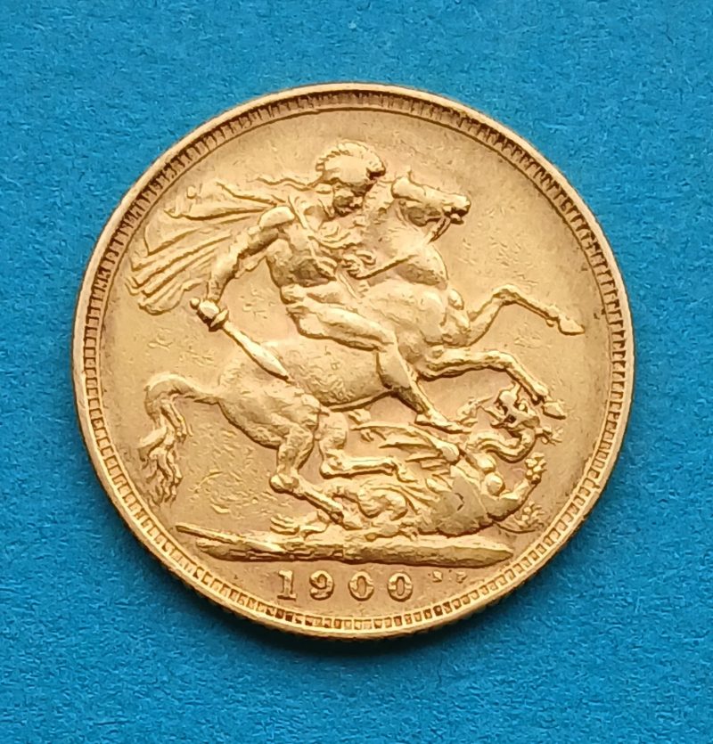 1900 Half Sovereign Victoria (#431)