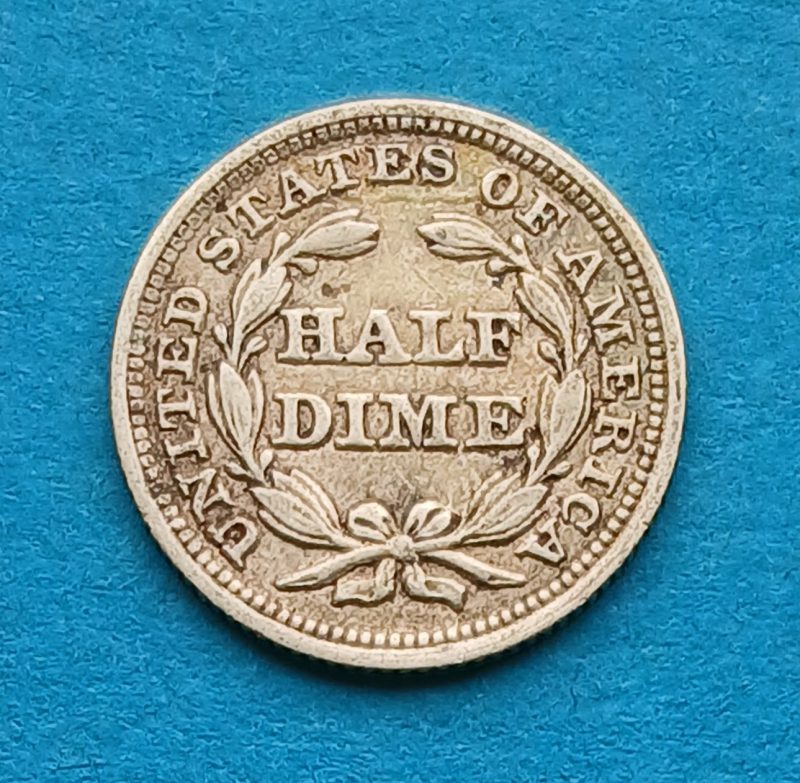 1853 early USA Half Dime-Silver (#432)