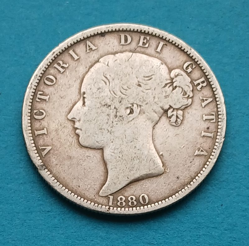 1880 Half Crown Victoria (#443)
