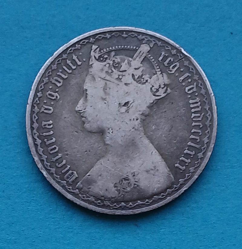 1853 Gothic Florin Victoria (#454)