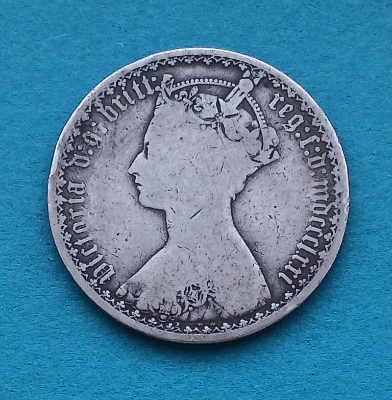 1871 Gothic Florin Victoria  (#456)