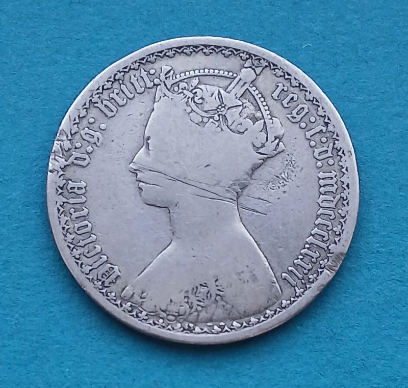 1872 Gothic Florin Victoria (#457)