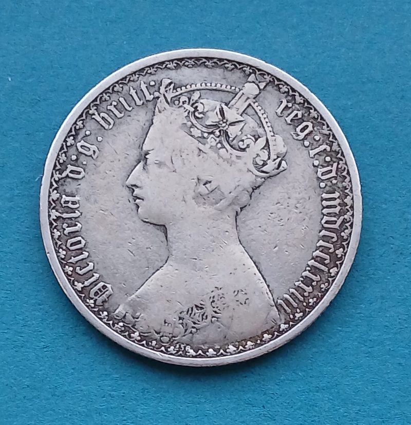 1873 Gothic Florin Victoria (#458)