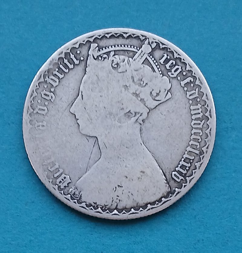 1874 Gothic Florin Victoria (#459)