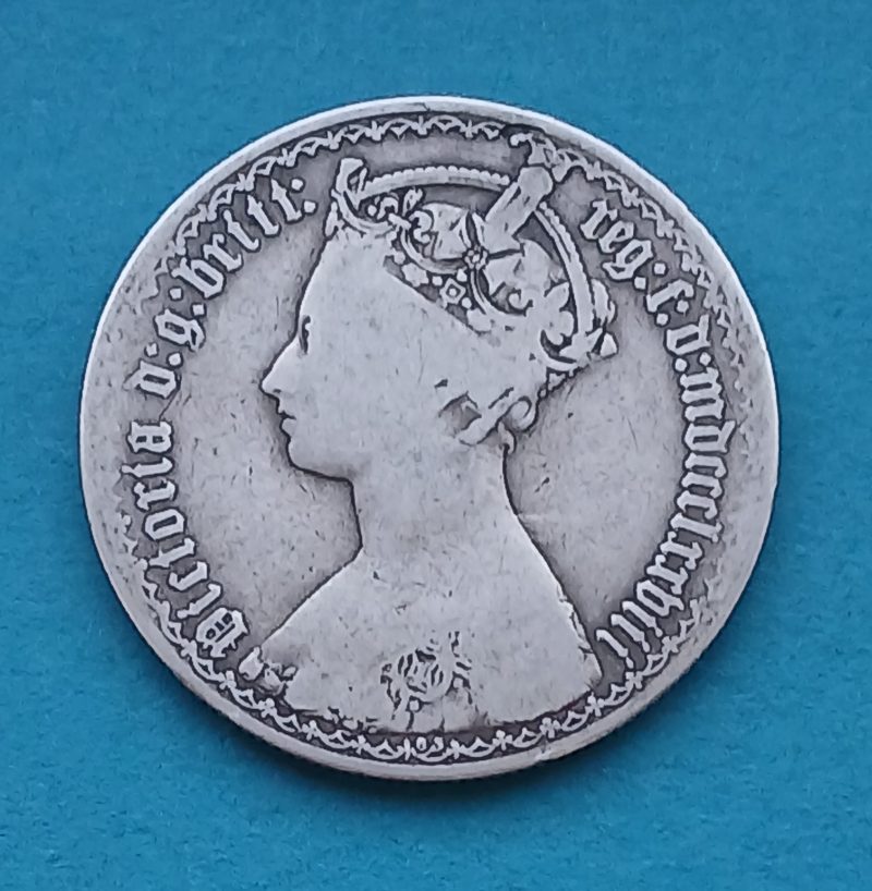 1877 Gothic Florin Victoria (#460)