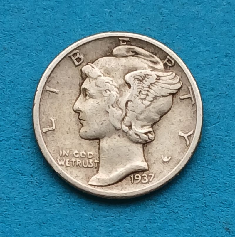 1937 Dime - USA (#468)